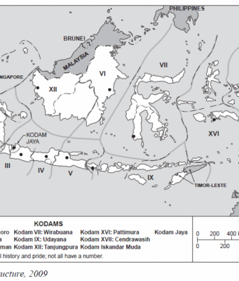 15 KASDAM TNI Kodam di Indonesia