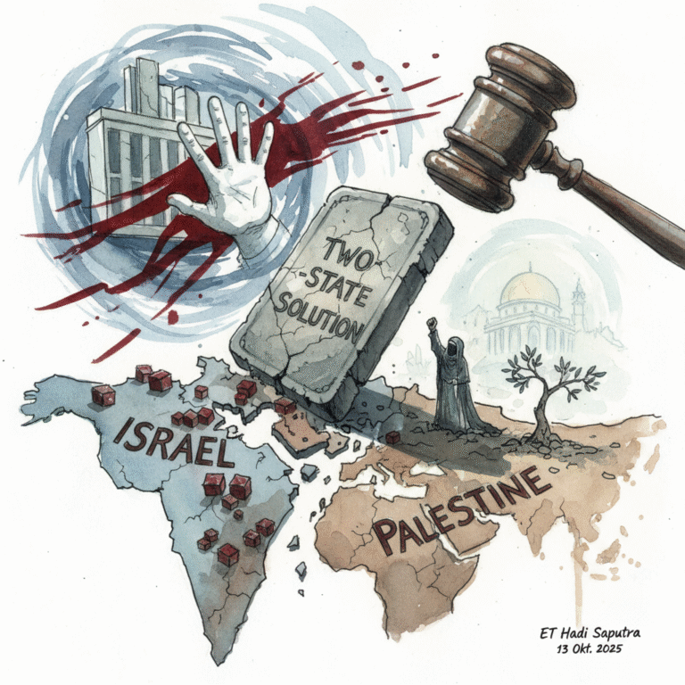 Kematian Hukum di Palestina: Tinggalkan “Solusi Dua Negara”?