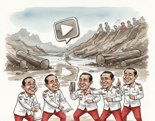 Ironi di Atas Puing Sumatera Barat: Dari Menko Angkat Karung hingga Anggota DPR Anti-Peluru