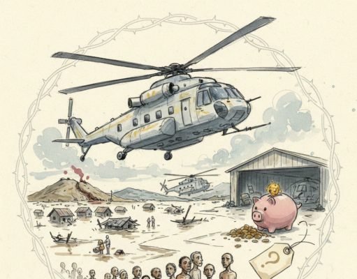 Nafsu Belanja Alutsista Berbungkus Bencana