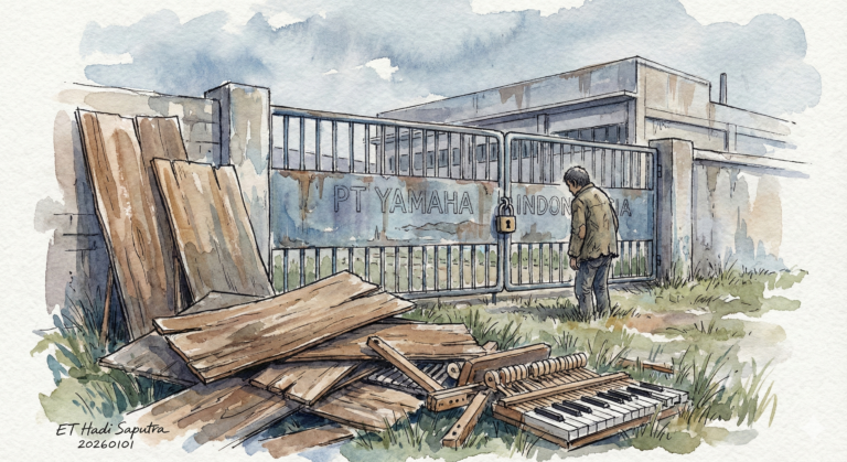 Matinya Simfoni Di Tanah Kayu Dan Tragedi Efisiensi Global